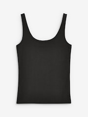 Black Thick Strap Vest - Image 6 of 6