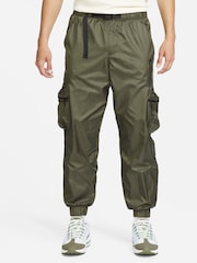 Nike Khaki Green Tech Lined Woven Joggers - Image 1 of 9