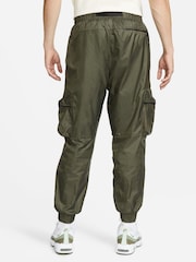 Nike Khaki Green Tech Lined Woven Joggers - Image 2 of 9
