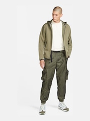 Nike Khaki Green Tech Lined Woven Joggers - Image 3 of 9