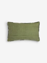 French Connection Olive Tangelo Tufted Cushion - Image 4 of 4