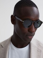 Carrera Eyewear Round Tortoiseshell Sunglasses - Image 1 of 5