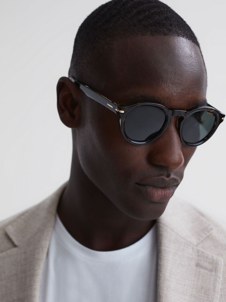 Carrera Eyewear Round Tortoiseshell Sunglasses - Image 1 of 5