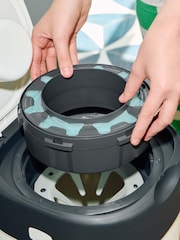 Tommee Tippee Black Twist and Click Tub Nappy Bin + 4 PK Refill - Image 3 of 5