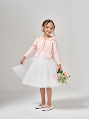 Angel & Rocket 100% Bombaž Flower Trim pletena jopa - Slika 4 iz 8