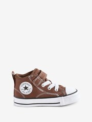 Converse Brown Chuck Taylor Malden Street Infant Trainers - Image 1 of 9