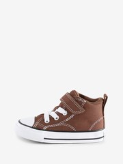 Converse Brown Chuck Taylor Malden Street Infant Trainers - Image 2 of 9
