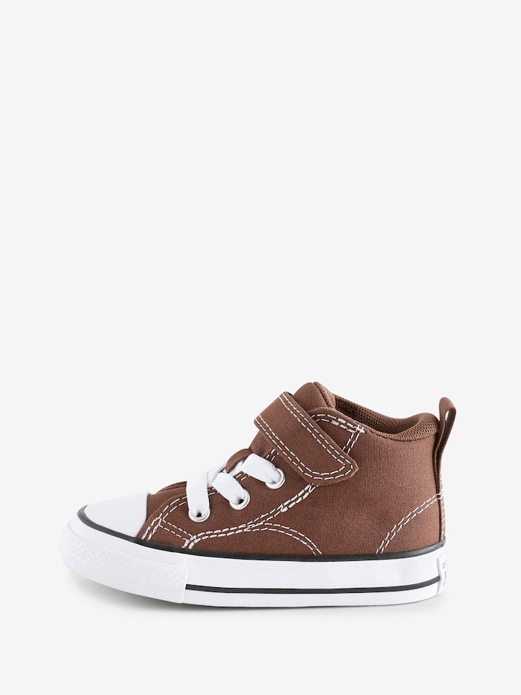 Converse Brown Chuck Taylor Malden Street Infant Trainers - Image 2 of 9