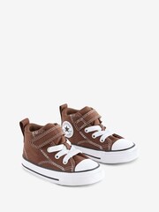 Converse Brown Chuck Taylor Malden Street Infant Trainers - Image 3 of 9