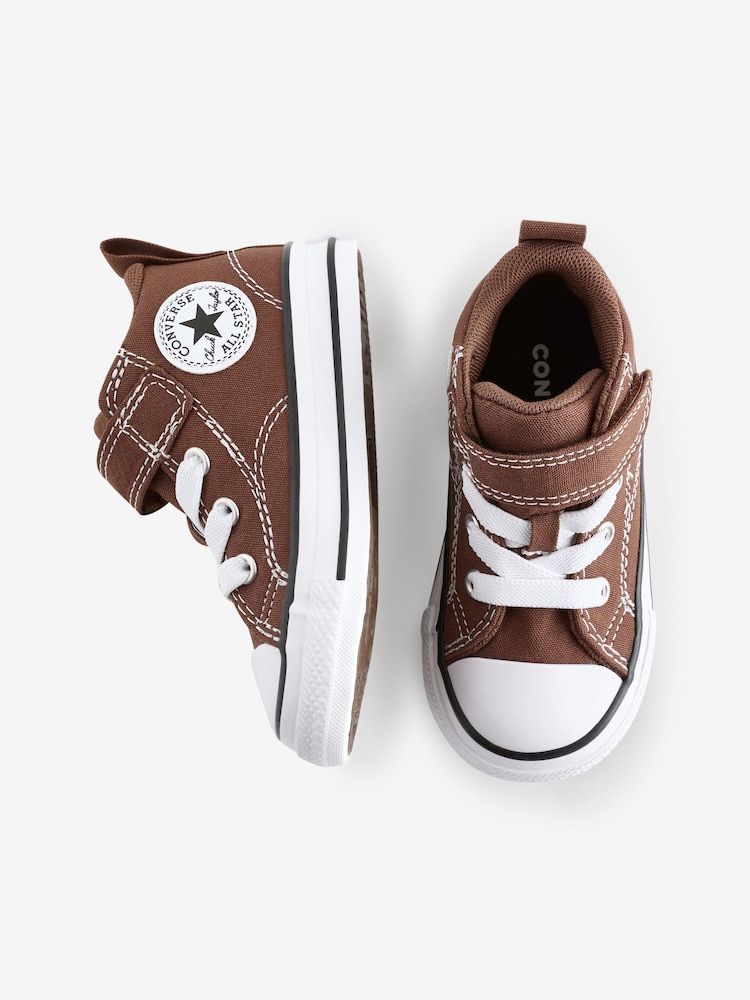 Converse Brown Chuck Taylor Malden Street Infant Trainers - Image 9 of 9