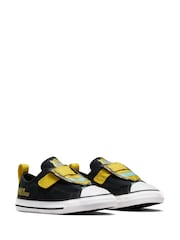 Converse Black Transformers 2V Trainers - Image 4 of 8