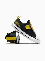 Converse Black Transformers 2V Trainers - Image 7 of 8
