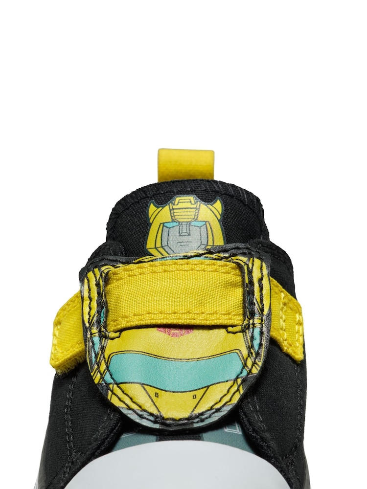 Converse Black Transformers 2V Trainers - Image 8 of 8