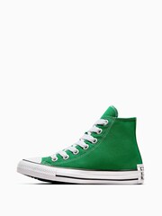 Converse Green Chuck Taylor Sketch Graphic Youth Trainers - Image 5 of 10