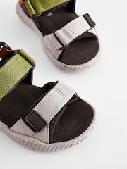 Grau - Trekking-Sandalen im Utility-Design - Bild 9 von 10