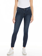 Replay Denim Dark Blue Skinny Fit Luzien Jeans - Image 1 of 3