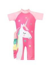 Harry Bear Pink Unicorn Surfsuit - Image 1 of 4