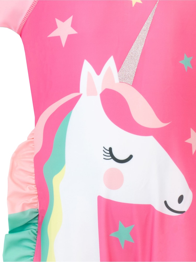 Harry Bear Pink Unicorn Surfsuit - Image 2 of 4