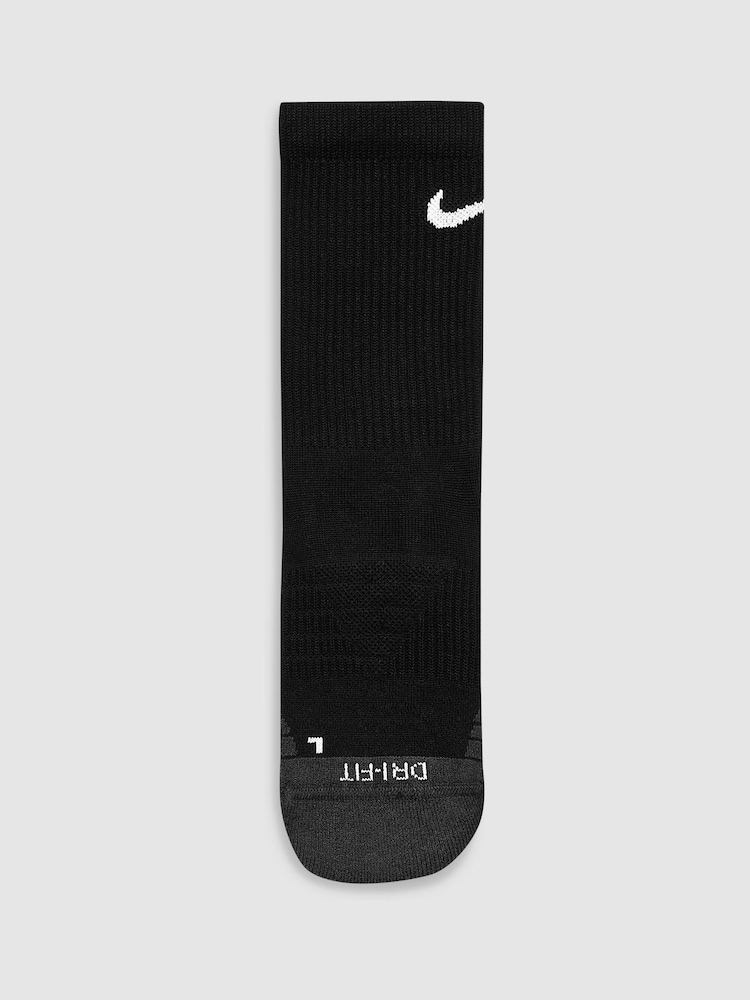 Nike Black Cushioned Crew Socks 3 Pack - Image 2 of 5 Nike Black Cushioned Crew Socks 3 Pack - Image 2 of 5