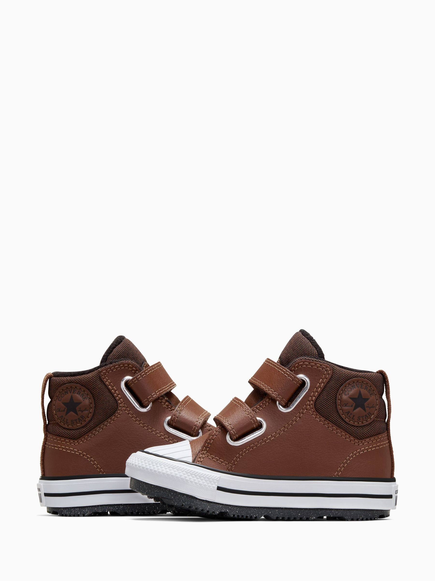 Converse Brown Infant Chuck Taylor Leather Berkshire Boots
