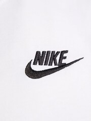 Nike White Club Cropped Sleeveless Top - Image 2 of 5