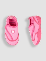 JoJo Maman Bébé Pink Beach & Swim Shoes - Image 3 of 4