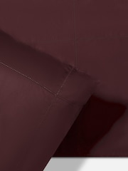 Jasper Conran London Brown 500 Thread Count Satin 100% Cotton Pillowcase - Image 2 of 4
