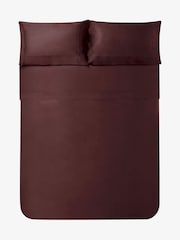 Jasper Conran London Brown 500 Thread Count Satin 100% Cotton Pillowcase - Image 4 of 4