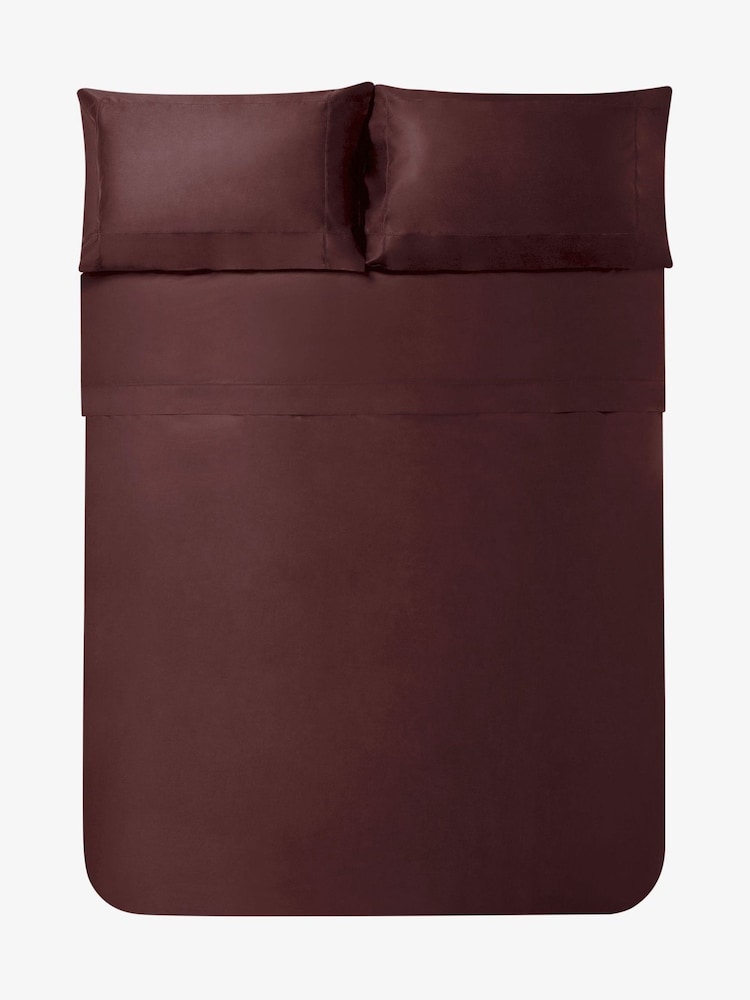 Jasper Conran London Brown 500 Thread Count Satin 100% Cotton Pillowcase - Image 4 of 4