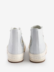 Converse Grey Chuck Taylor EVA Lift Junior Trainers - Image 4 of 9