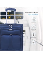Flight Knight 55x40x20cm Ryanair Priority Soft Case Cabin Carry On Suitcase Hand Luggage - Image 4 of 7
