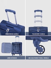 Flight Knight 55x40x20cm Ryanair Priority Soft Case Cabin Carry On Suitcase Hand Luggage - Image 7 of 7