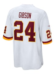 Nike White NFL Washington Football Team Road Game Jersey - Antonio Gibson - Image 3 of 3