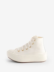 Converse Neutral Junior Chuck Taylor Move Trainers - Image 2 of 9