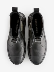 Converse Black Chuck Taylor Junior Lugged Chelsea Boots - Image 8 of 12