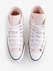 Converse Pink Chuck Taylor Glitter Youth Trainers - Image 5 of 9