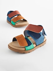 Hell - Sandalen mit Kork-Fussbett und zwei Riemen mit Klettverschluss - Bild 6 von 6