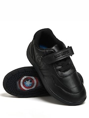 Character Black Avengers Boys School Shoes - Image 3 of 5