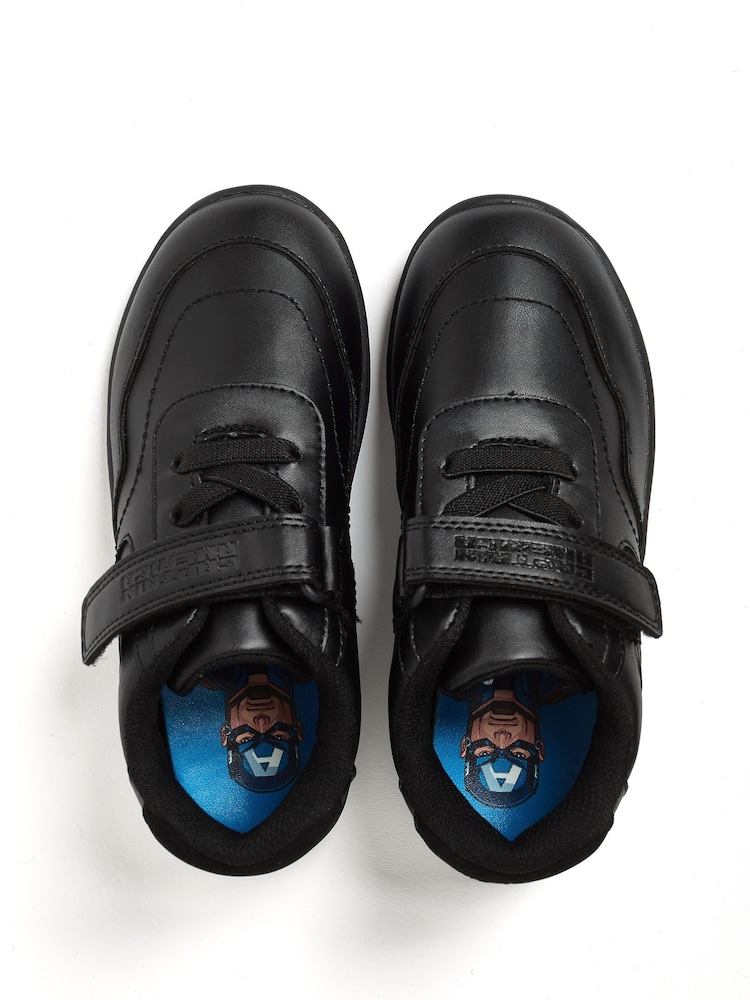 Character Black Avengers Boys School Shoes - Image 4 of 5