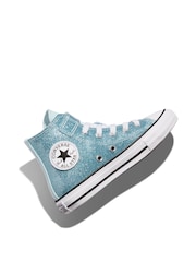 Converse Chuck Taylor Glitter 1V Juinor Trainers - Slika 1 iz 5