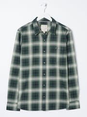 FatFace Green Hawkson Check Shirt - Image 6 of 6