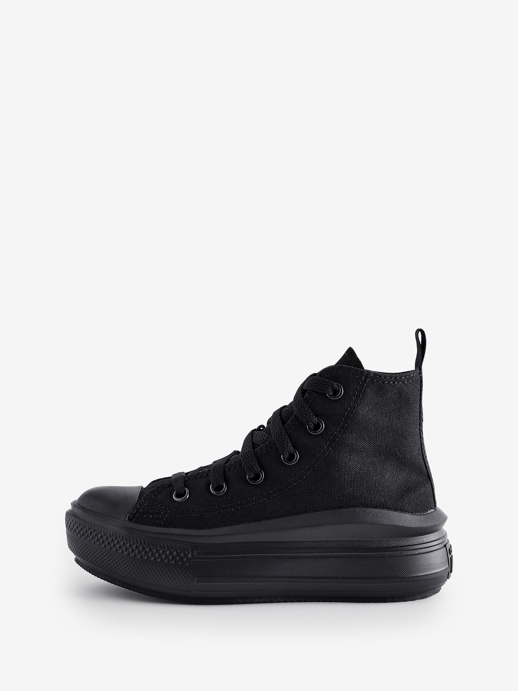 Converse Black Junior Chuck Taylor Move Trainers