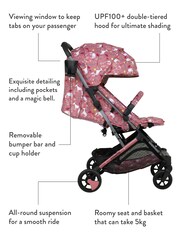 Cosatto Black Woosh 3 Stroller - Image 6 of 7