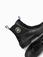 Converse Black Chuck Taylor Youth Lugged Chelsea Boots - Image 5 of 15