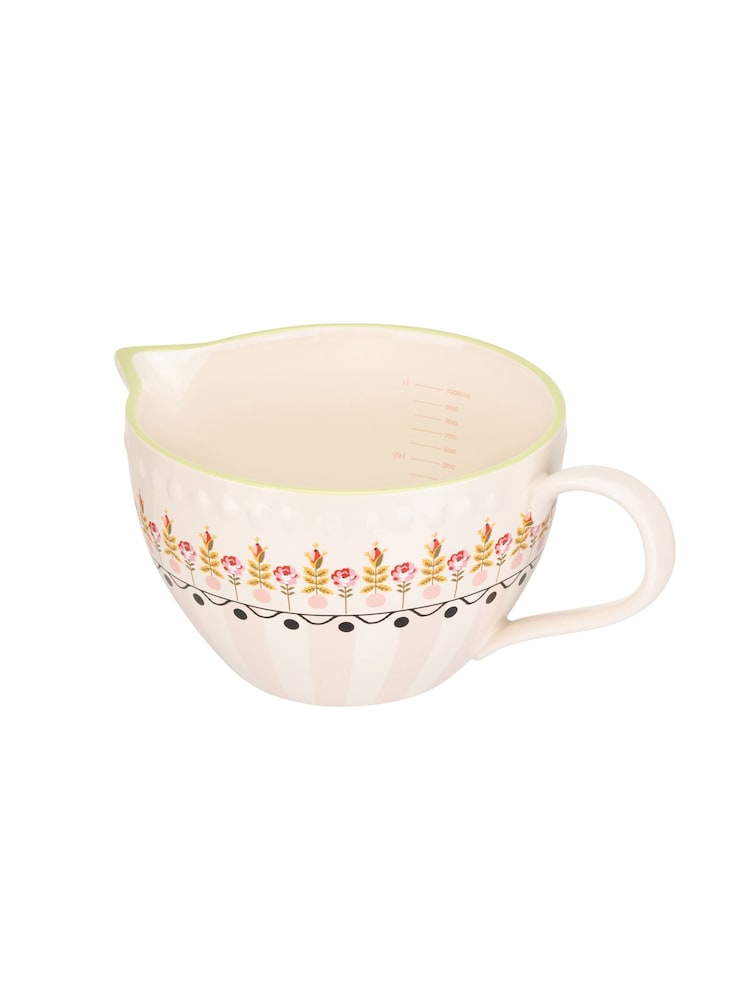 Cath Kidston Cream Painted Table Ceramic Batter Jug - Image 5 of 5