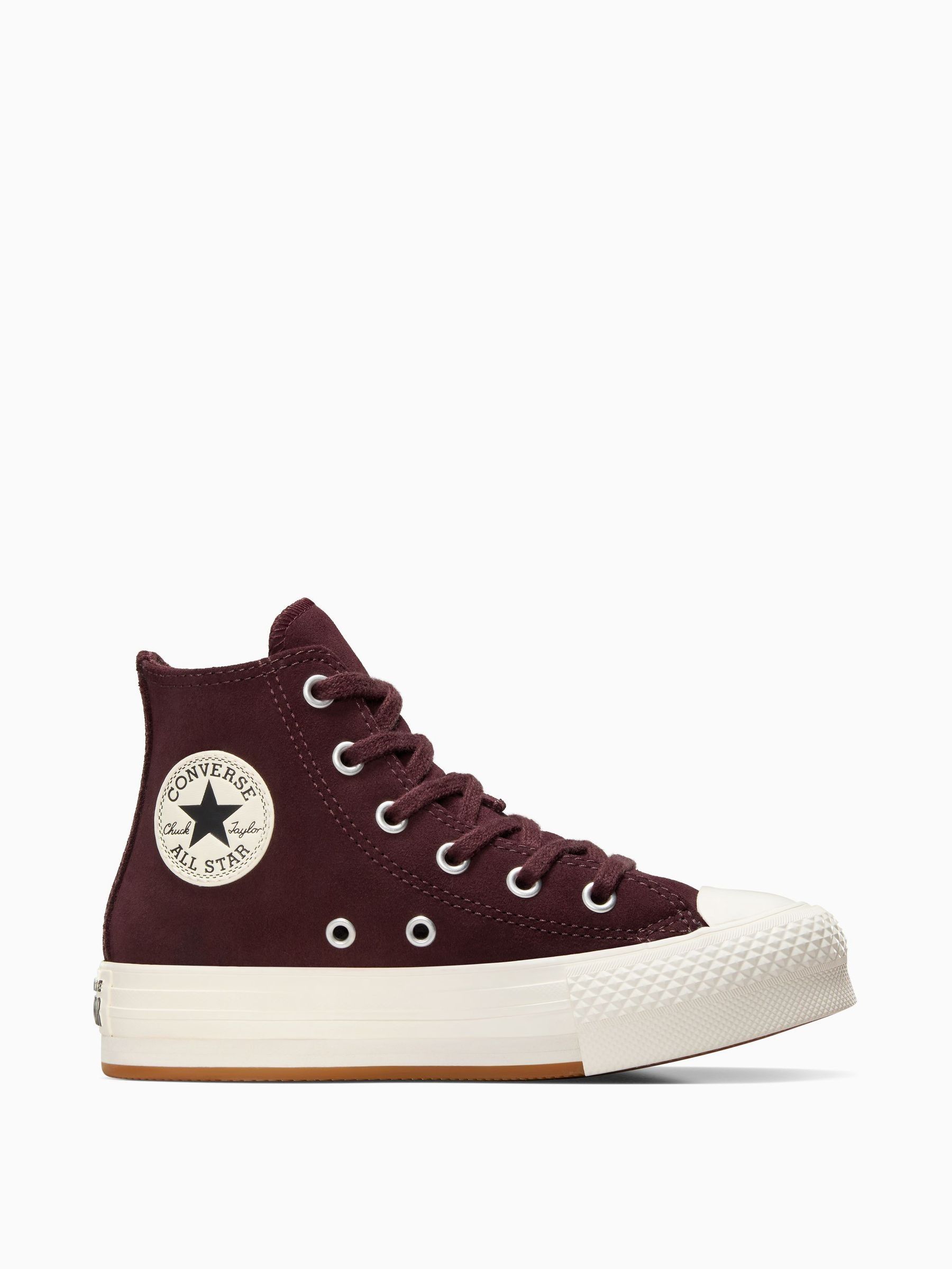 Buy Converse Red Eva Lift Suede Trainers from Next USA