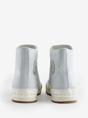 Converse Grey Youth Chuck Taylor EVA Lift Trainers - Image 6 of 9