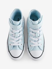Converse Blue Chuck Taylor Heart Detail 1V Junior Trainers - Image 5 of 8