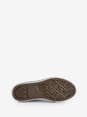 Converse Blue Chuck Taylor Heart Detail 1V Junior Trainers - Image 7 of 8