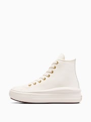Converse Neutral Youth Chuck Taylor Move Trainers - Image 2 of 7